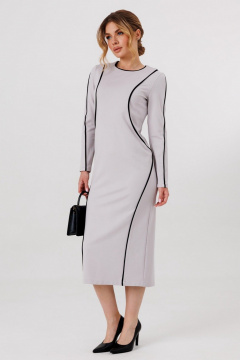 Платье Faufilure C1796 серый - фото 2