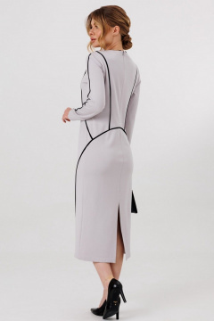 Платье Faufilure C1796 серый - фото 4
