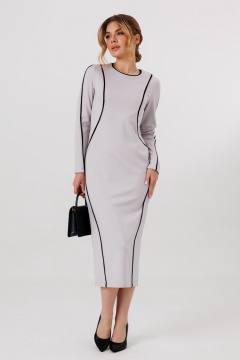 Платье Faufilure C1796 серый - фото 1