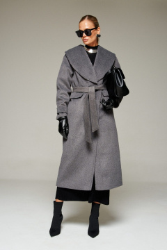 Пальто Beautiful&Free 7019 графит - фото 1