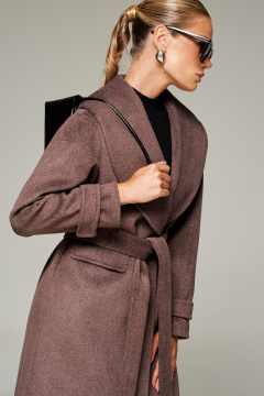 Пальто Beautiful&Free 7019 какао - фото 5
