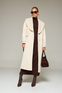 Пальто Beautiful&Free 7019 молоко - фото 5