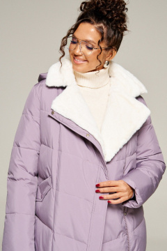 Пальто Beautiful&Free 8020 лиловый - фото 2