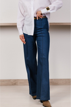 Брюки MONA STYLE 24046 синий - фото 2