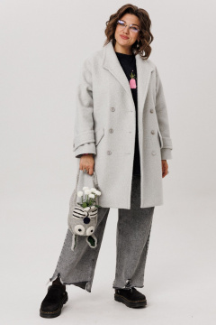 Пальто Anelli 1495 горный_туман - фото 4