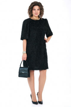 Платье Alani Collection 2386 черный - фото 3