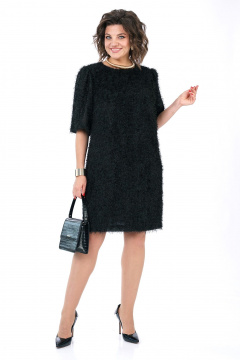 Платье Alani Collection 2386 черный - фото 1