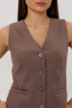 Жилет DNM 034 капучино - фото 2