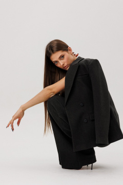 Брюки DNM 040 драп_серо-черный - фото 4