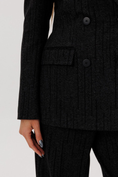 Жакет DNM 041 черная_полоска - фото 3