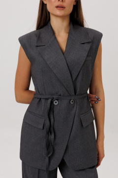 Жилет DNM 042 серый - фото 2