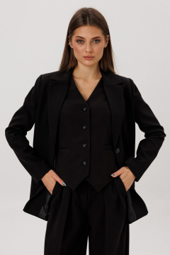 Жакет свободного кроя с подплечниками и подкладкой DNM 031 - фото 3