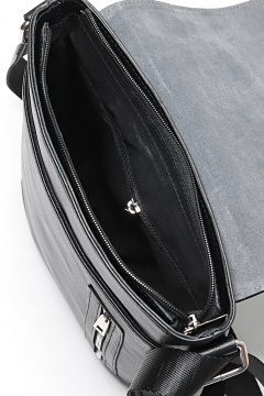 Сумка Galanteya 8717.25с1766к45 черный/серый - фото 5