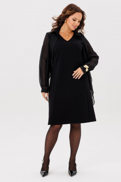 Платье ANIDEN 714-1 черный - фото 2