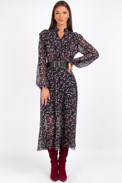 Платье VIZAVI 813.2 цветы - фото 3