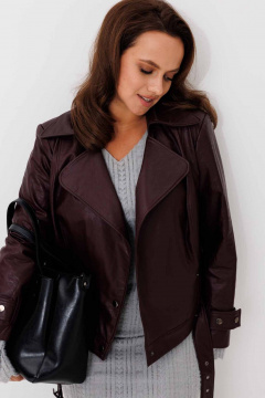 Жакет Mislana 1253 бордо - фото 5