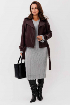 Жакет Mislana 1253 бордо - фото 3