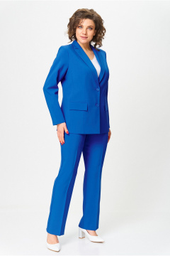 Брюки, жакет БелЭльСтиль 412-_3_03_22+596-2_79_22 василек - фото 4