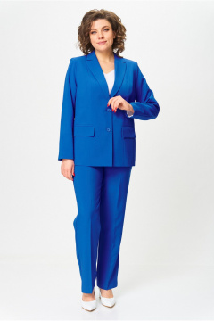Брюки, жакет БелЭльСтиль 412-_3_03_22+596-2_79_22 василек - фото 1