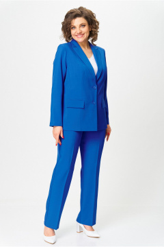 Брюки, жакет БелЭльСтиль 412-_3_03_22+596-2_79_22 василек - фото 2
