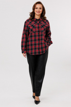 Брюки, рубашка Mubliz 282 красный-черный - фото 2