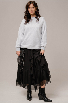 Джемпер JRSy 2634 меланж_светло-серый - фото 1