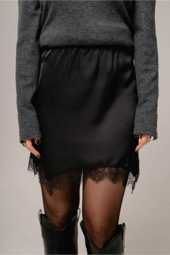 Юбка JRSy 2636 черный_черное_кружево - фото 1