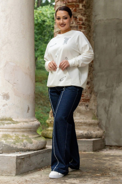 Брюки ADARIN А24 джинс - фото 3