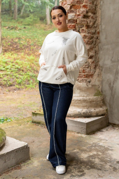 Брюки ADARIN А24 джинс - фото 1