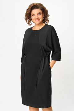 Платье Karina deLux M-1395 черный - фото 3