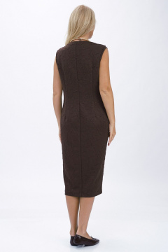 Жакет, юбка Alani Collection 2448 шоколад - фото 4