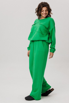 Брюки, свитшот Anelli 1725 сочность_киви - фото 2