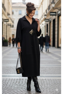 Платье Vittoria Queen 25333 черный - фото 1