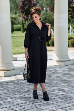 Платье Vittoria Queen 25333 черный - фото 4