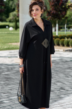 Платье Vittoria Queen 25333 черный - фото 3