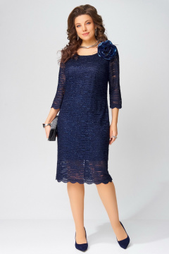 Платье Fita 1762 темно-синий - фото 1