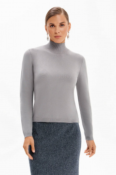 Свитер Nelva 23476 серый - фото 1