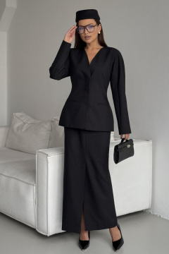 Жакет DAVA 3138 черный - фото 1