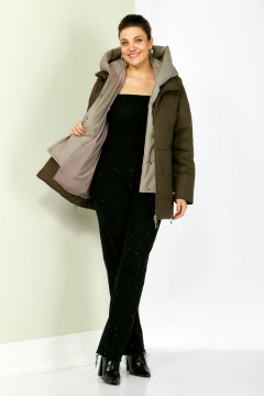 Куртка Shetti 2200 хаки - фото 2