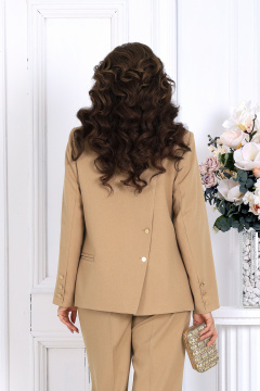 Брюки, жакет Ninele 7502 темно-бежевый - фото 2