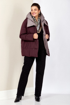 Куртка Shetti 2201 винный - фото 2