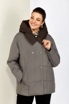 Куртка Shetti 2201 серый - фото 4