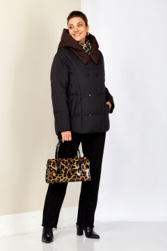 Куртка Shetti 2201 черный - фото 3