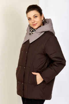 Куртка Shetti 2201 шоколад - фото 4