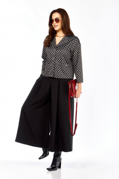 Брюки, жакет Taita plus 2527 черный - фото 5