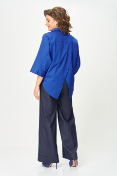 Блуза Michel chic 786/1 василек - фото 4