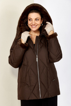 Куртка Shetti 2202 шоколад - фото 5