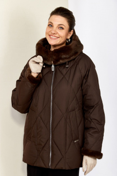 Куртка Shetti 2202 шоколад - фото 4