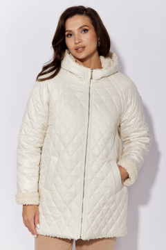 Куртка TAiER 1408 молочный - фото 4