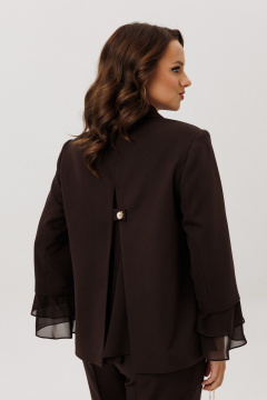 Брюки, жакет Mubliz 226 коричневый - фото 4